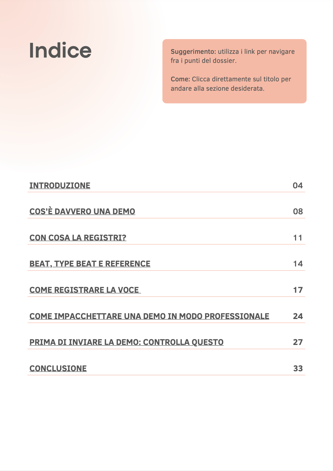 COME REGISTRARE LE TUE DEMO A CASA SENZA ROVINARE TUTTO
